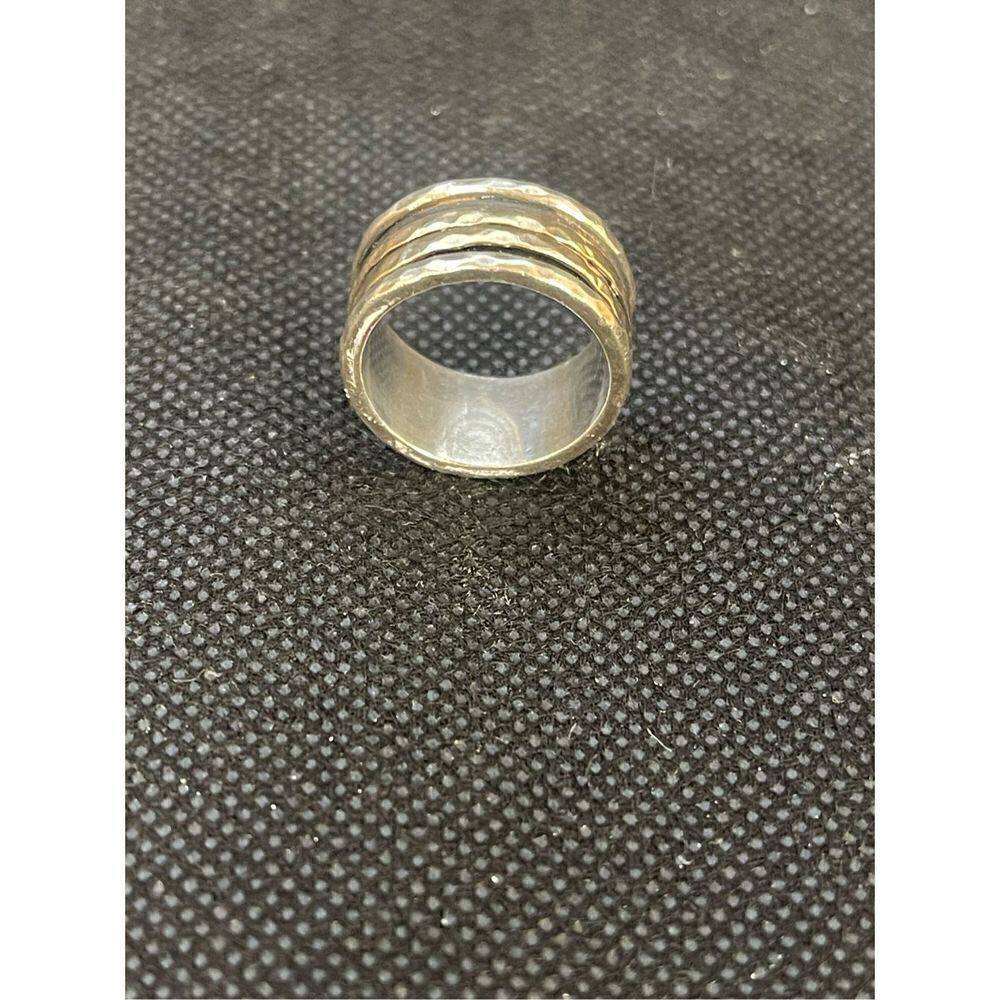 Silver and Rose Gold Ring - Picture 4 of 5